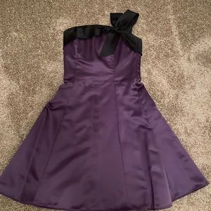 One shoulder purple formal Size 5/6